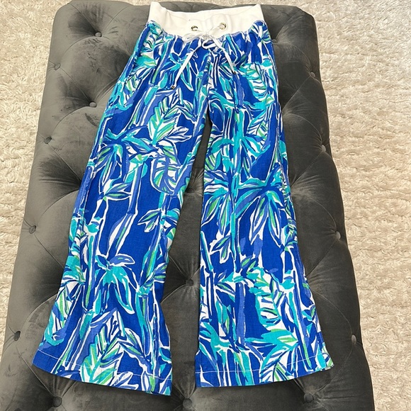 Lilly Pulitzer Pants - Lilly Pulitzer linen beach pants